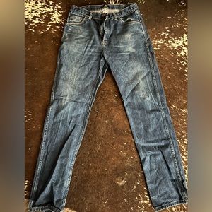 Wrangler mens jeans 34x36